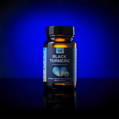 New Universe Food Black Turmeric farm field highlights sustainable, US-grown roots.