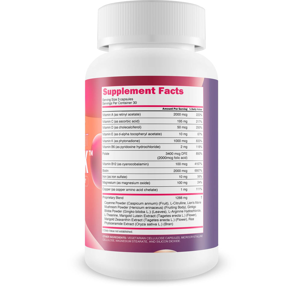 New Vibrations Beet Root Trick capsules closeup for nitric oxide support.