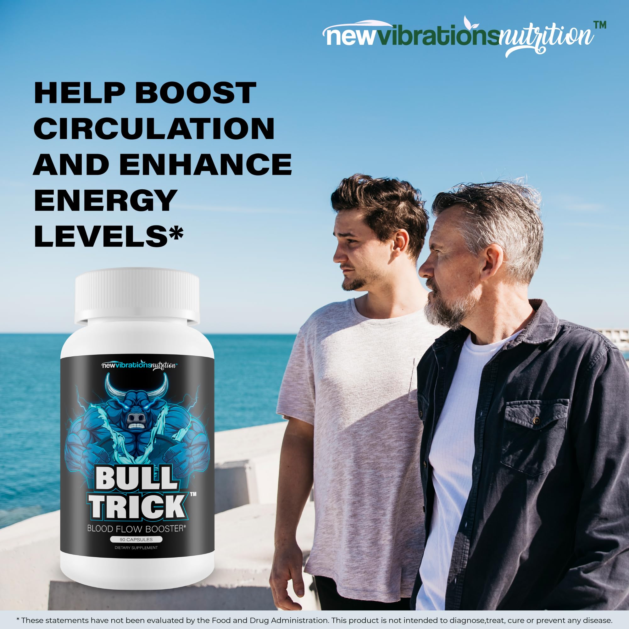 Bull Trick combines cognitive-friendly ingredients for focus.
