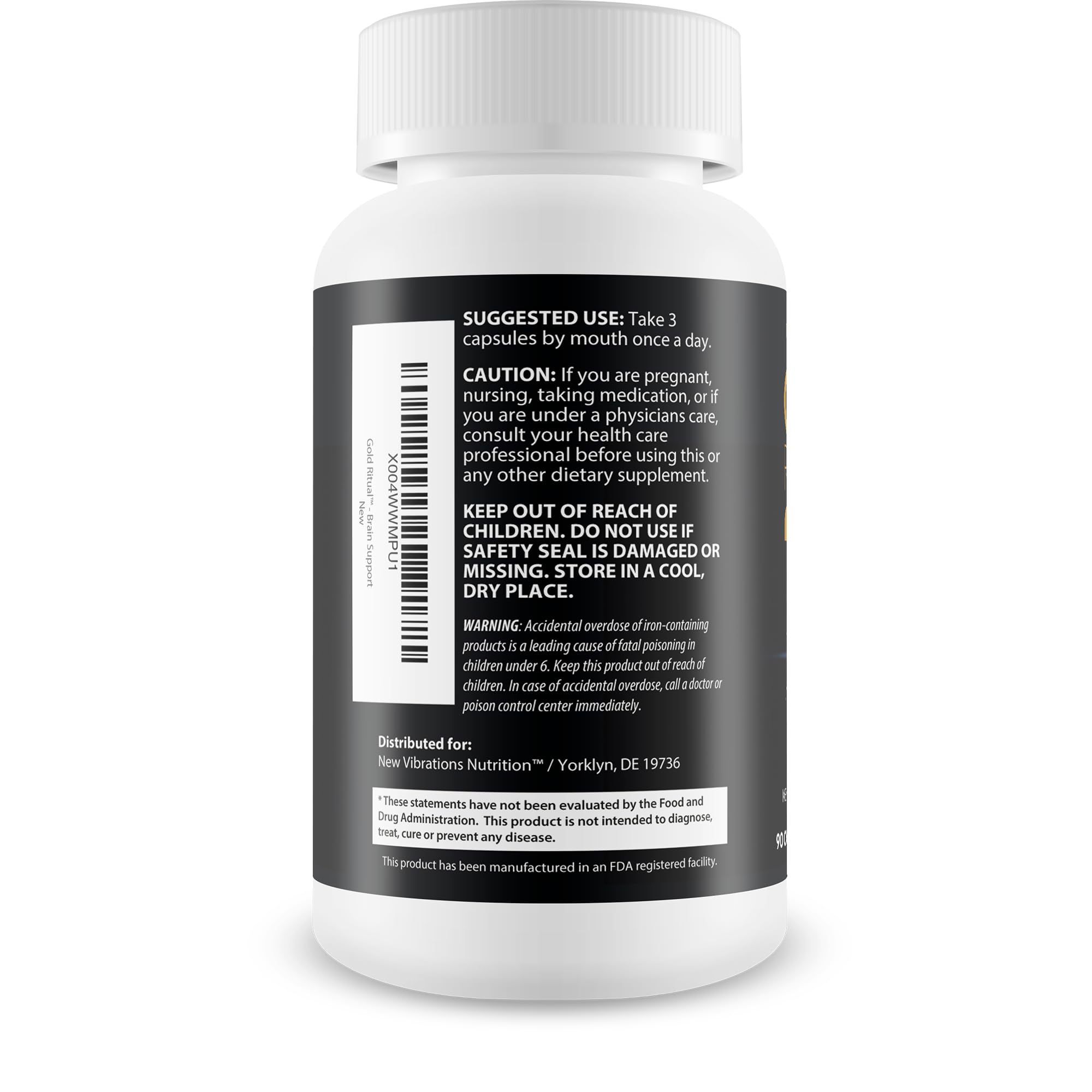 New Vibrations Gold Ritual label US-made emphasizes quality and local production