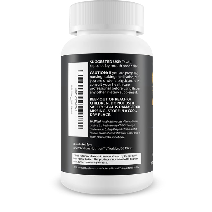New Vibrations Gold Ritual label US-made emphasizes quality and local production