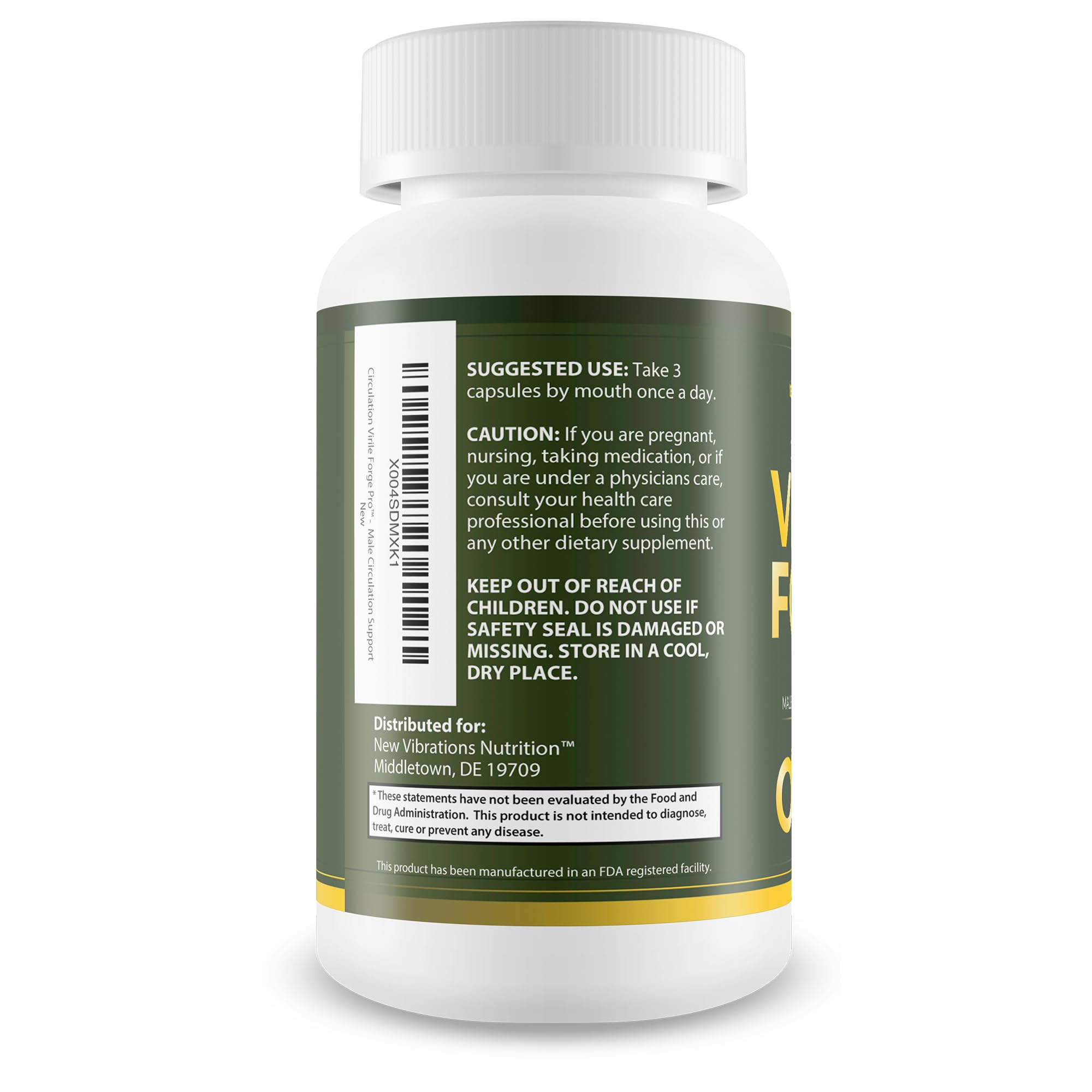 Cayenne ingredient visual in Circulation Virile Forge Pro indicating natural vascular support.