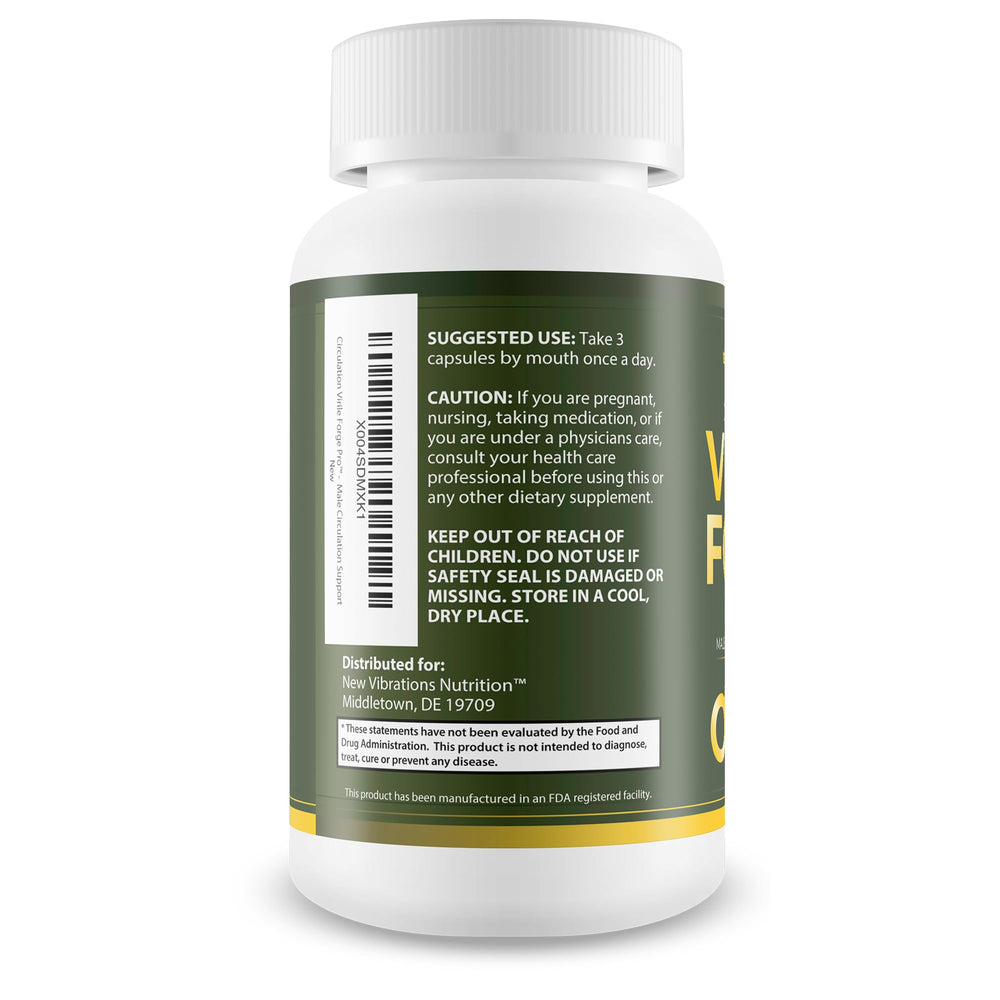 Cayenne ingredient visual in Circulation Virile Forge Pro indicating natural vascular support.