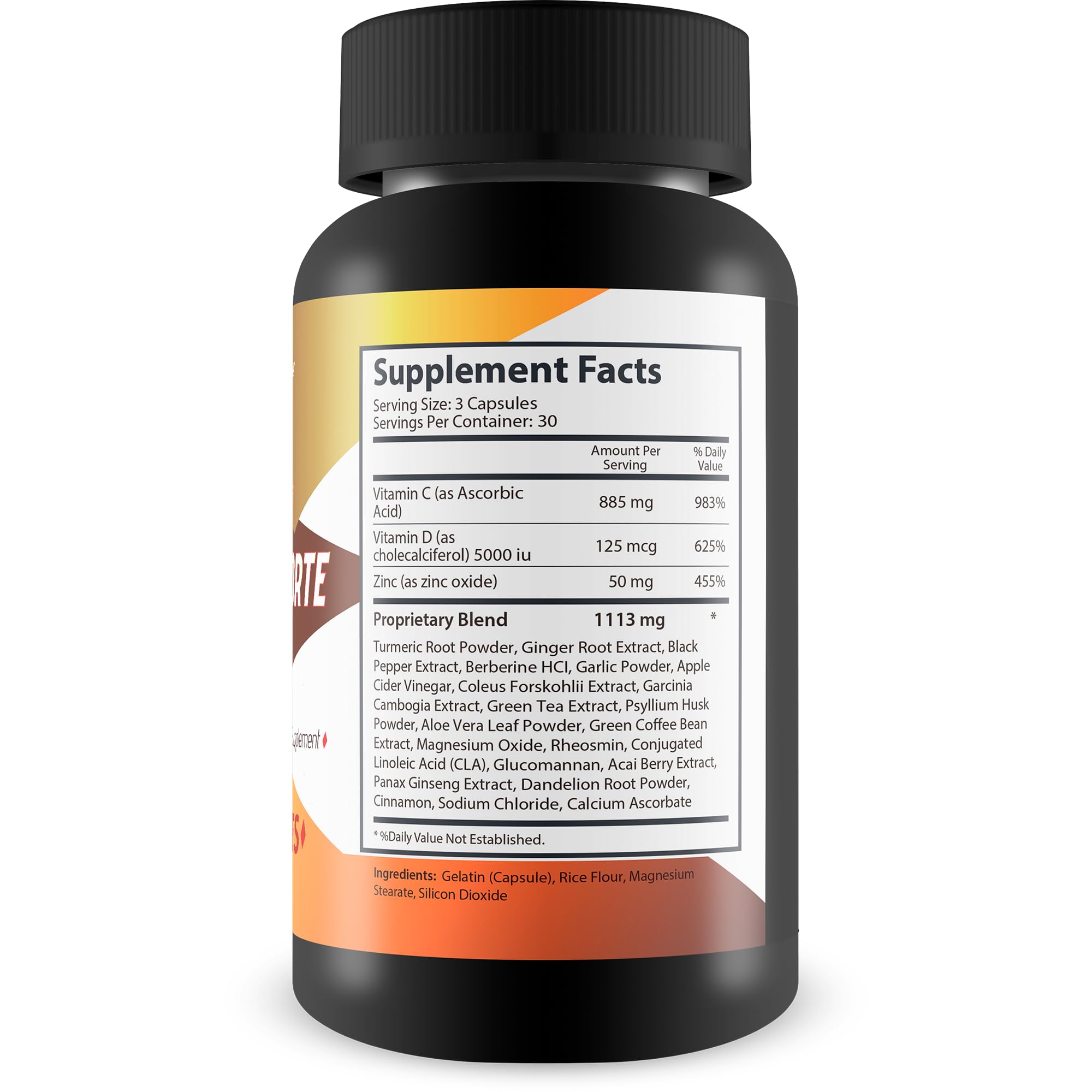New Vibrations Nutrition Turmeric Forte Pro Max capsule closeup highlighting absorption