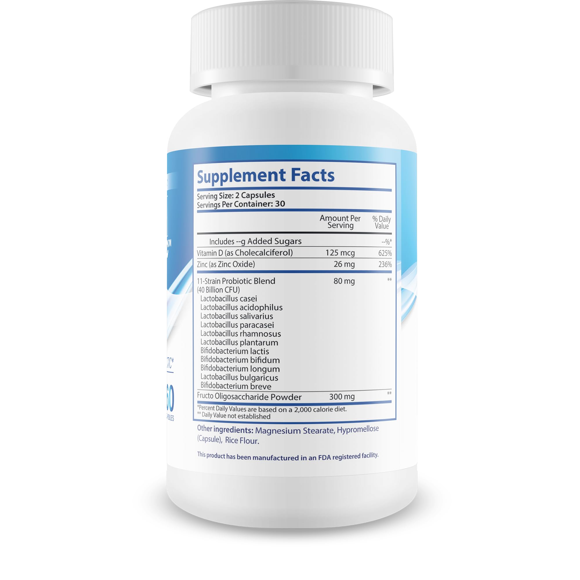 New Vibrations Prime Biome capsules for daily anti-aging support.