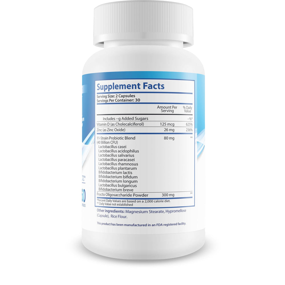 New Vibrations Prime Biome capsules for daily anti-aging support.
