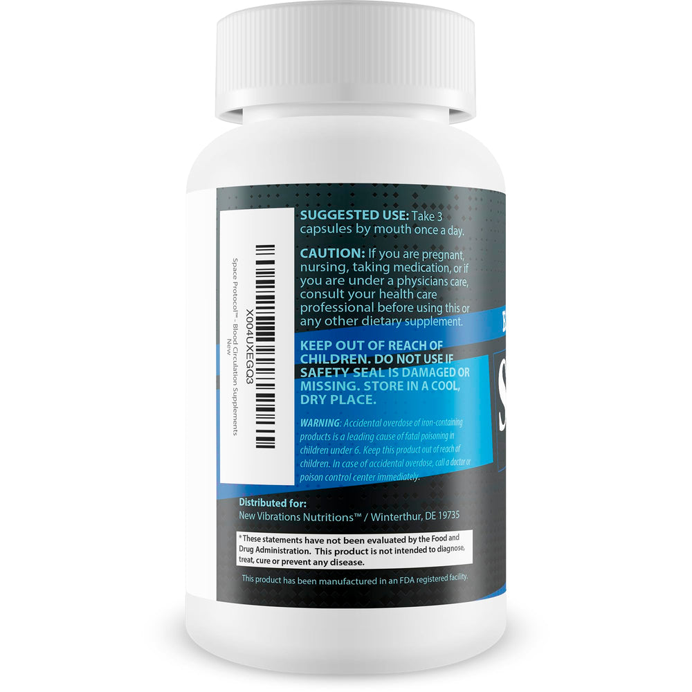 New Vibrations Space Protocol's L-Arginine and L-Citrulline promote nitric oxide support.