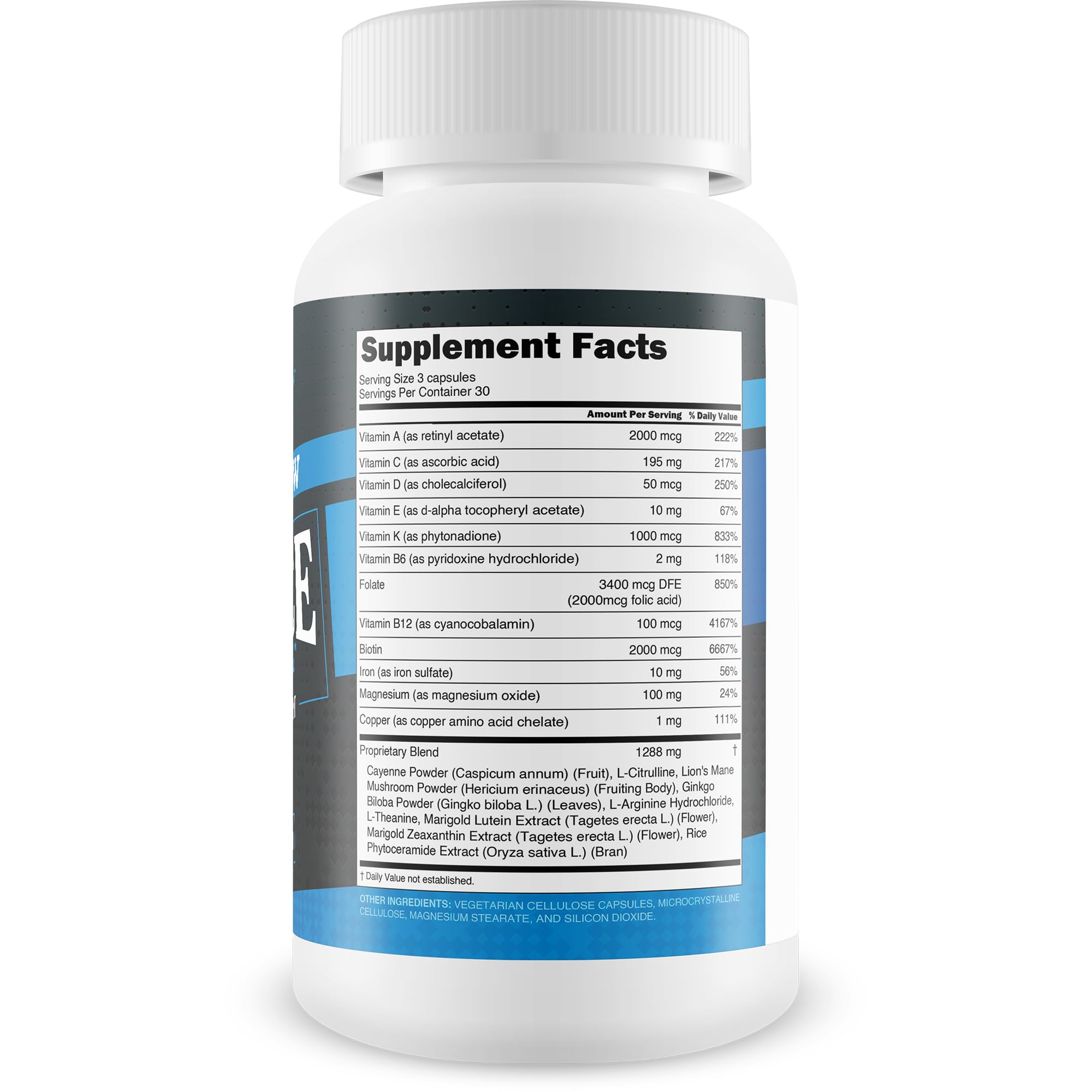 New Vibrations Space Protocol capsules ready for daily use to support healthy blood flow.
