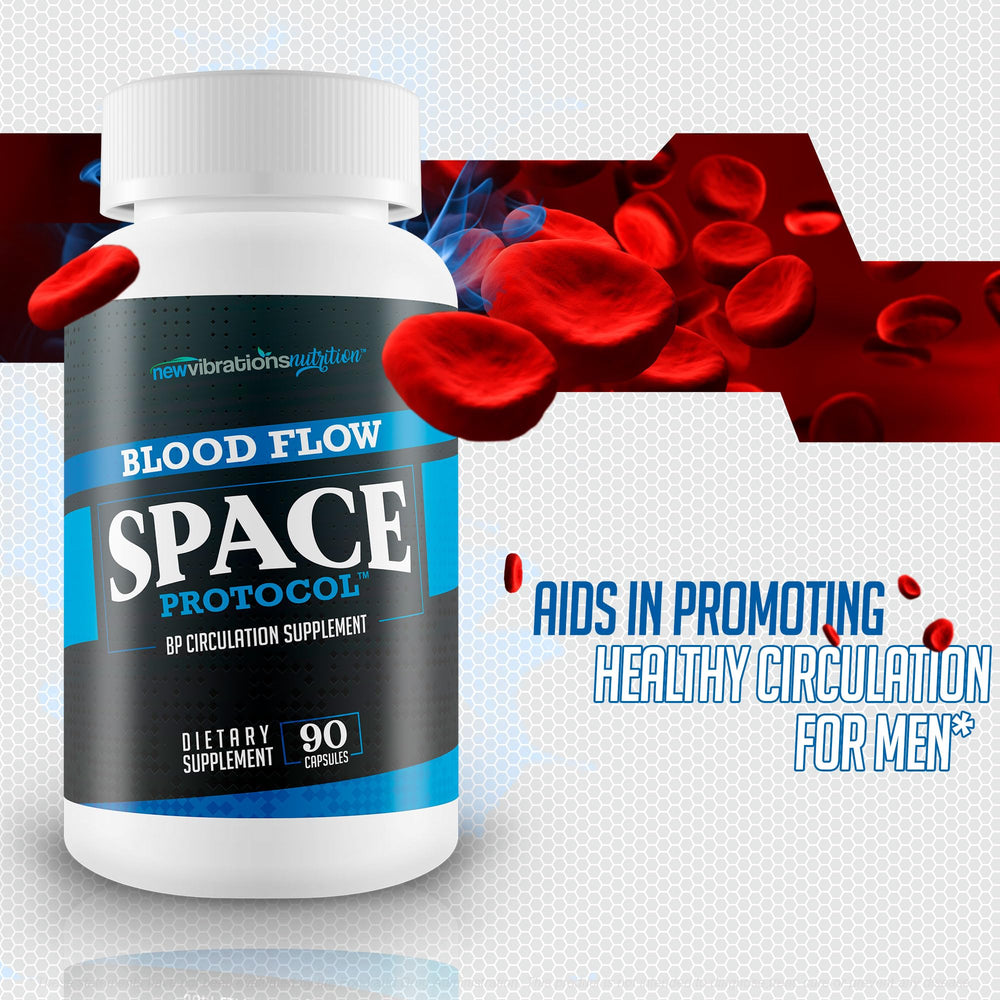 Space Protocol bottle shown with daily serving size for convenient use.