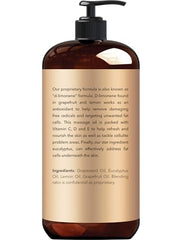 New York Biology Anti Cellulite Oil pour captured during application for easy massage