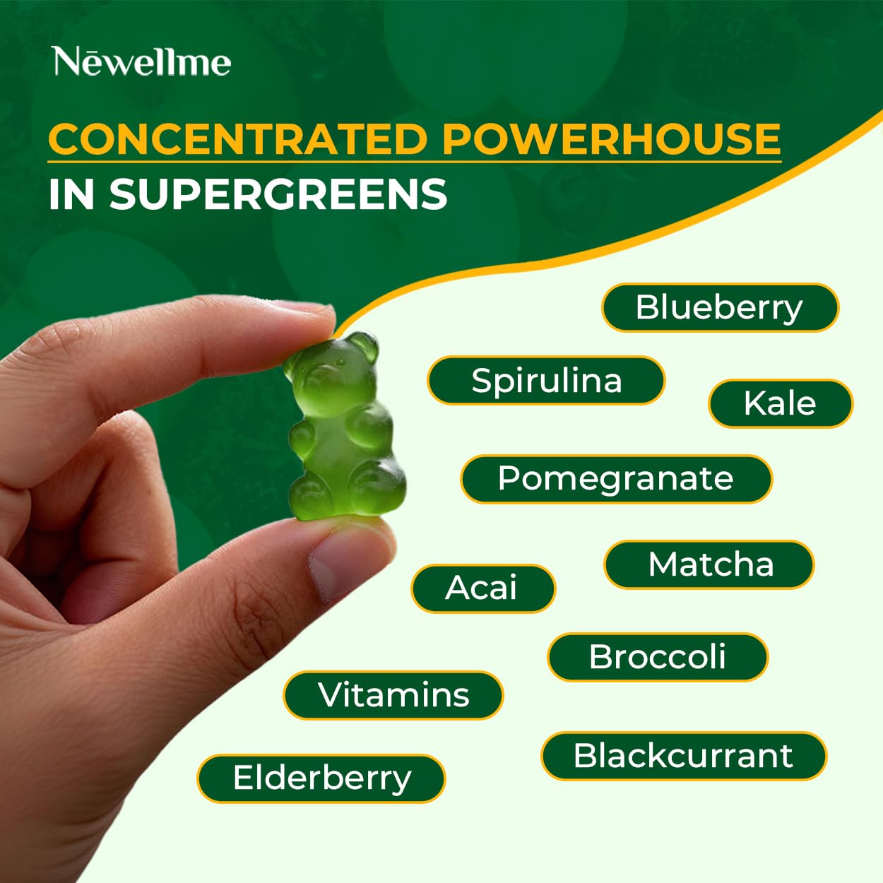 Bottle-cap and label highlight vegan, sugar-free, and non-GMO qualities for clean snacking.