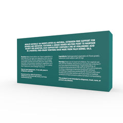 NewLife Naturals suppositories unwrapped showing smooth shape for easy insertion.