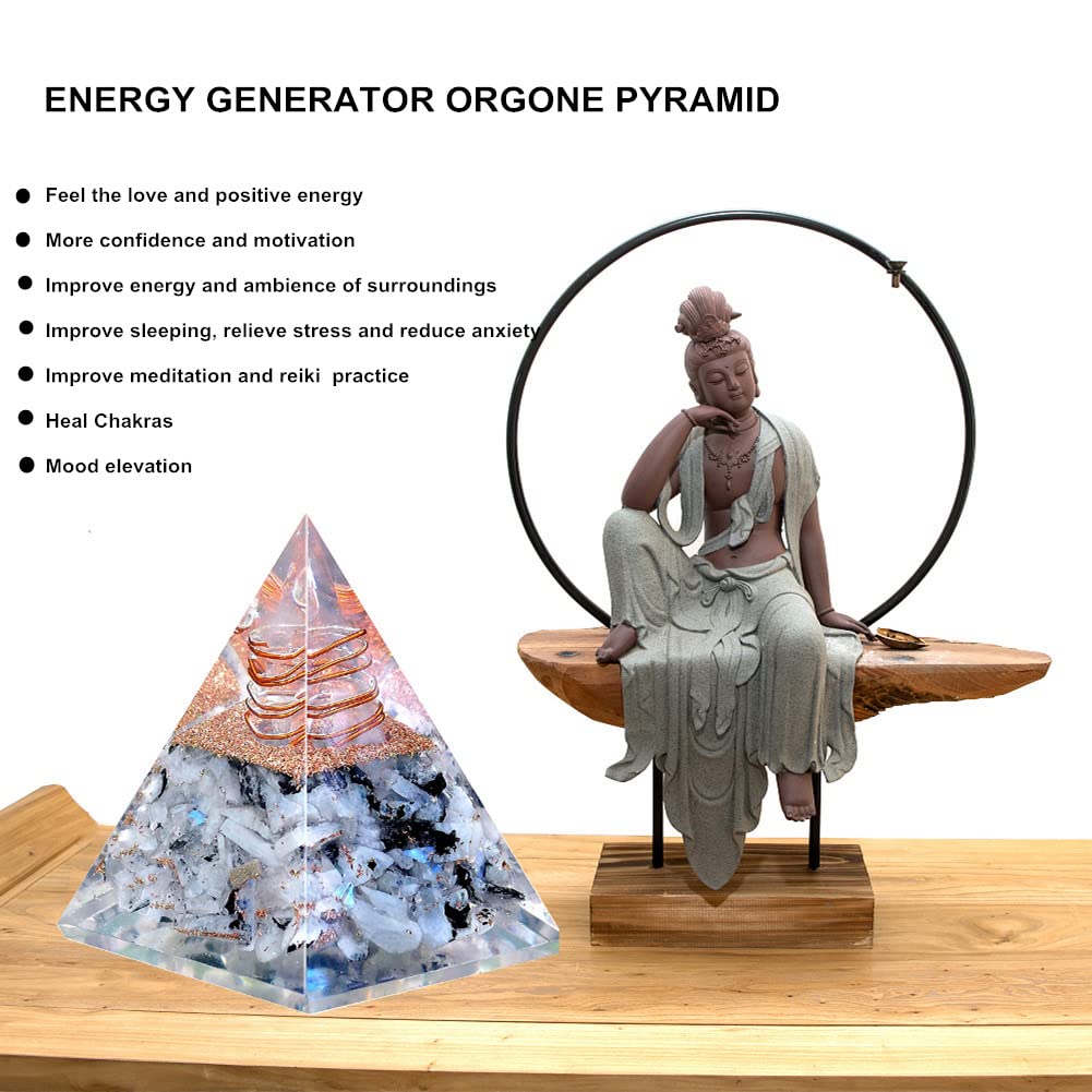 NewMainOne pyramid in bedroom creates soothing ambience for restful nights.