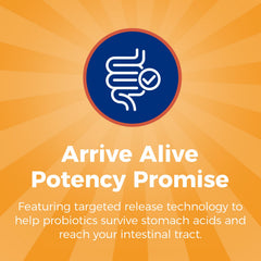 NewRhythm probiotics imagery emphasizing prebiotics and enzymes blend