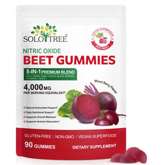 Newseel Beetroot Gummies bottle packshot emphasizes convenient energy support