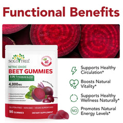 Newseel Beetroot Gummies closeup with mixed berry flavor appealing snack