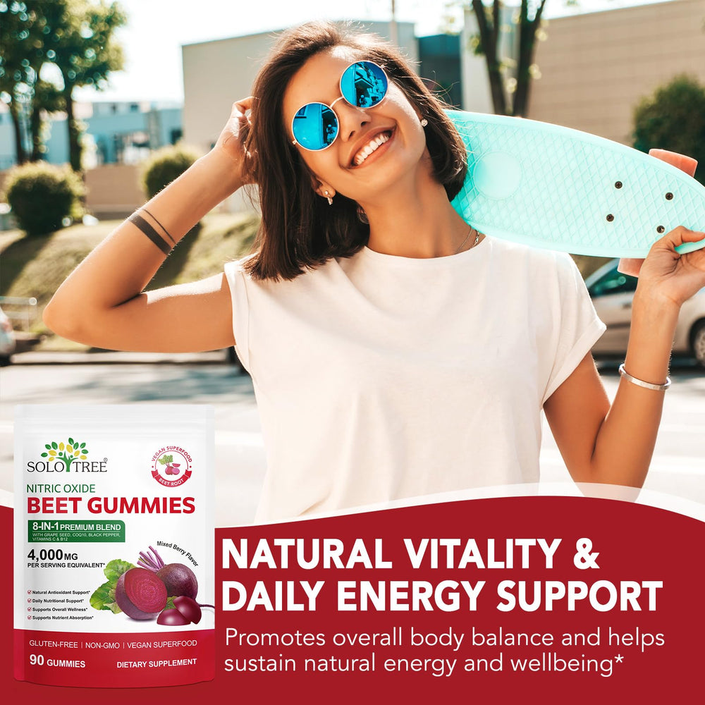 Newseel Beetroot Gummies compact bottle for travel