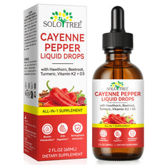 Newseel Cayenne Pepper Drops bottle on a clean surface ideal for daily routine
