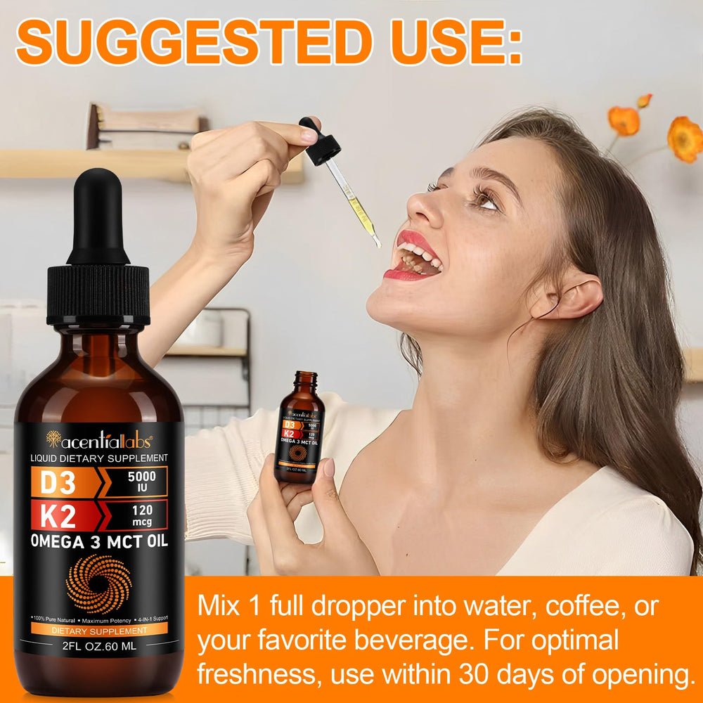 newseel D3 K2 liquid with omega-3 for daily wellness