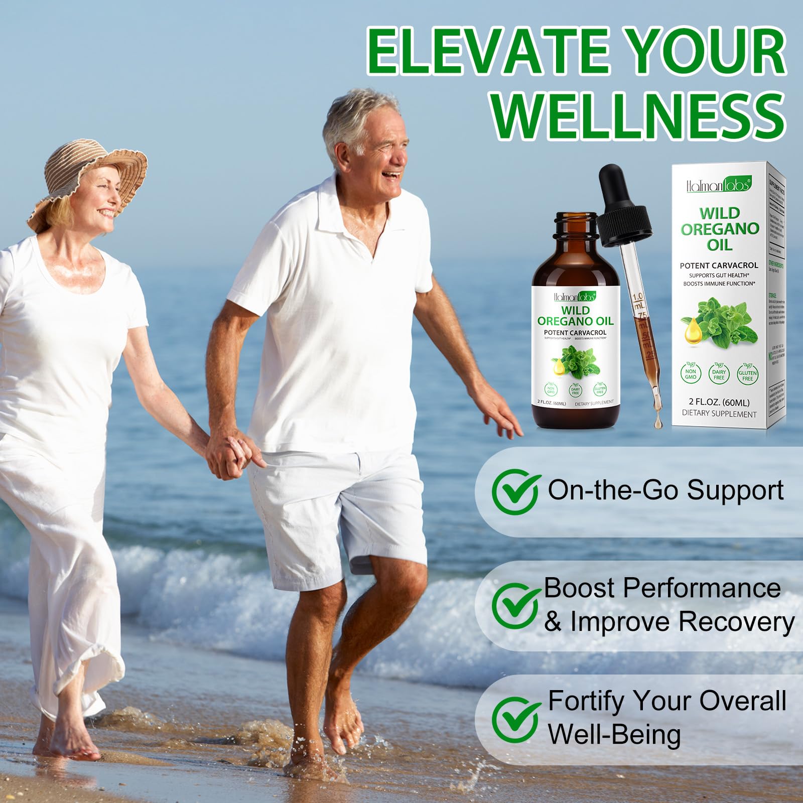 newseel oregano oil drops ingredients blend highlights diverse natural nutrients