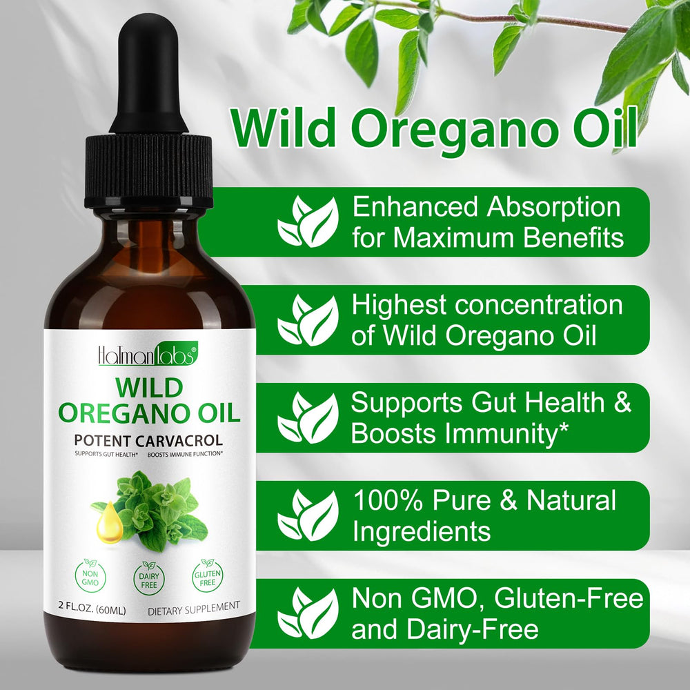 newseel oregano oil drops pour demonstrates easy drop application for routine use