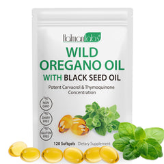 Newseel oregano oil softgels bottle for convenient daily wellness.