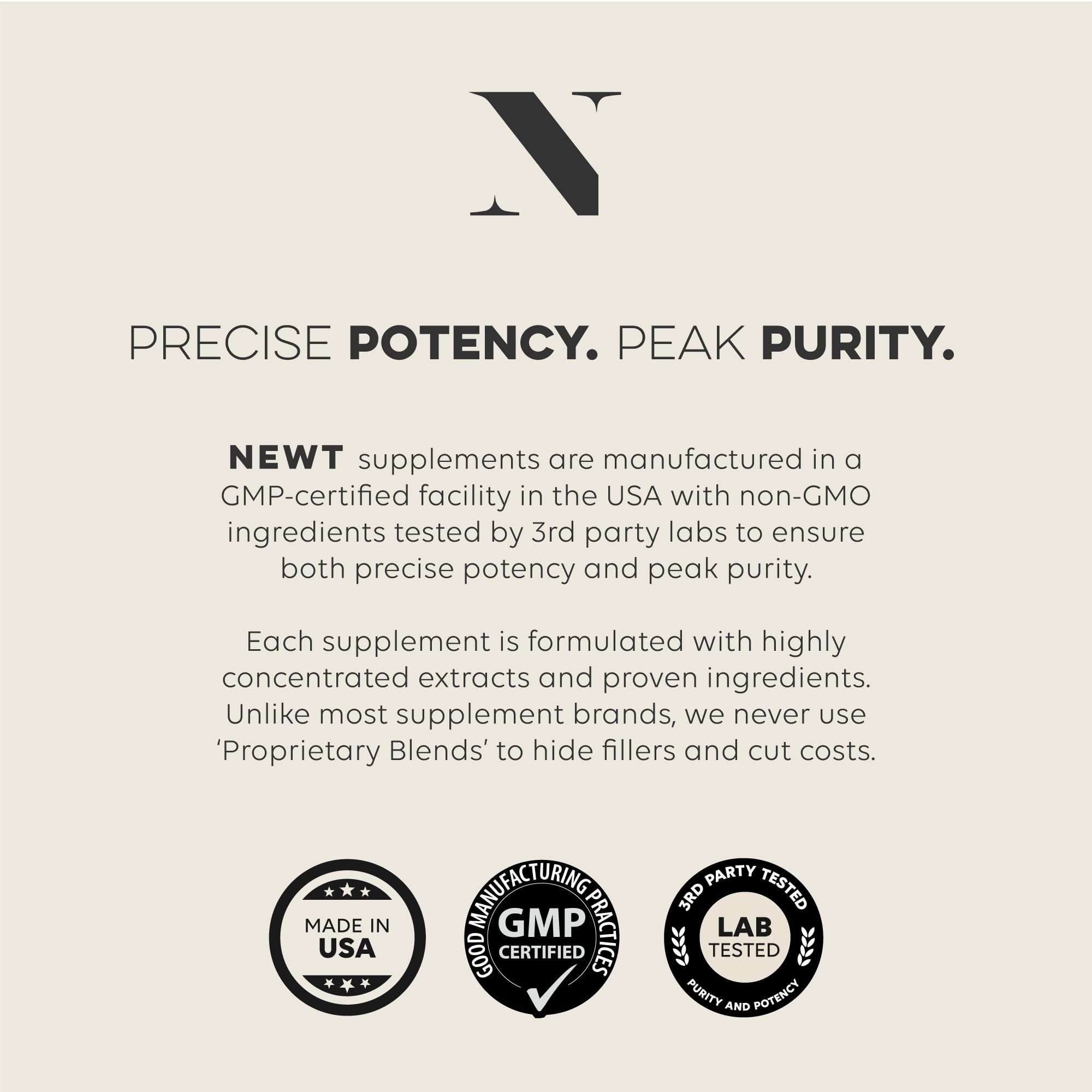 Newt GloWhite bottle on vanity implies discreet, everyday skin support.