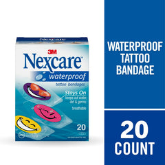 Nexcare bandages offer a 360-degree seal around the pad for protection.