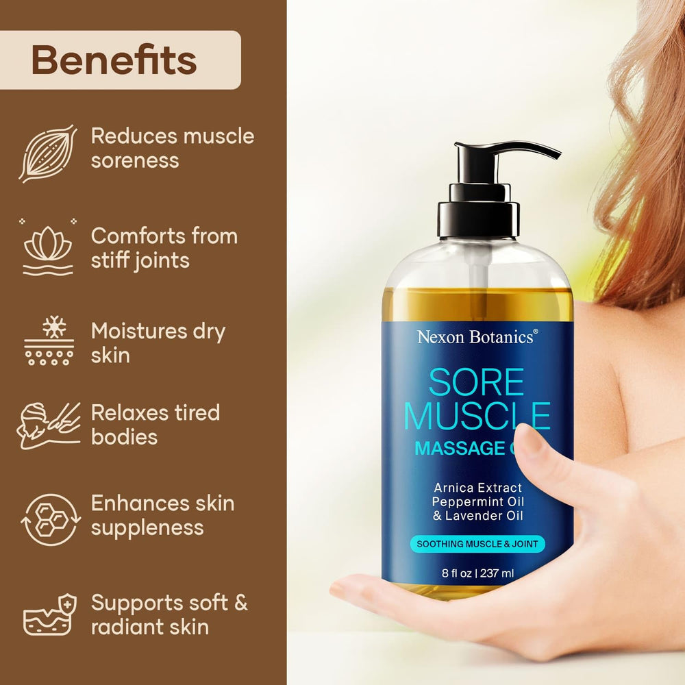 Nexon Botanics arnica flowers highlight natural soothing ingredients