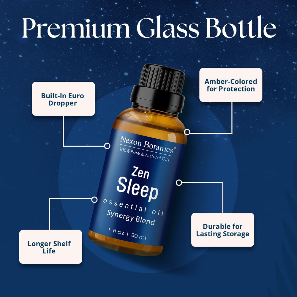 Nexon Botanics Zen Sleep bath aroma for a tranquil soak.