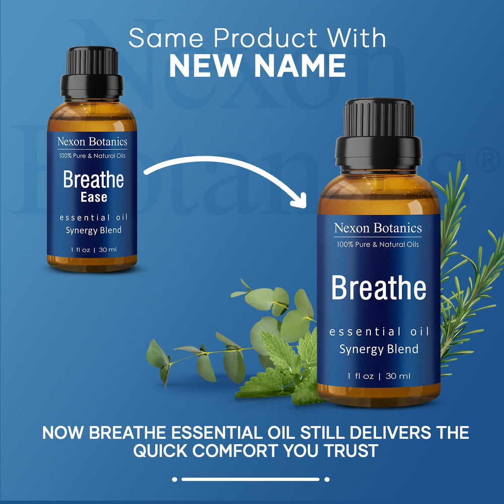 Nexon Botanics Breathe night-aroma fosters calm bedtime atmosphere.