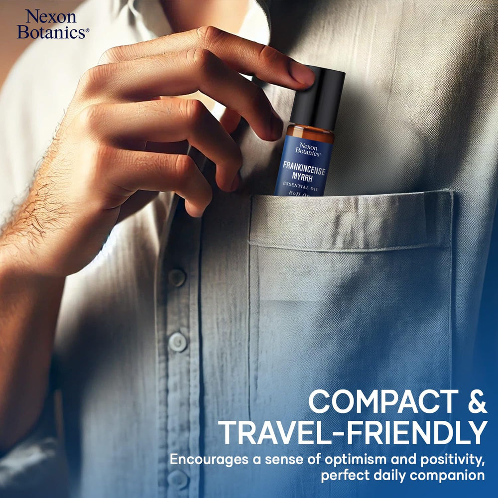 Nexon Botanics calming mood roll-on supports everyday balance