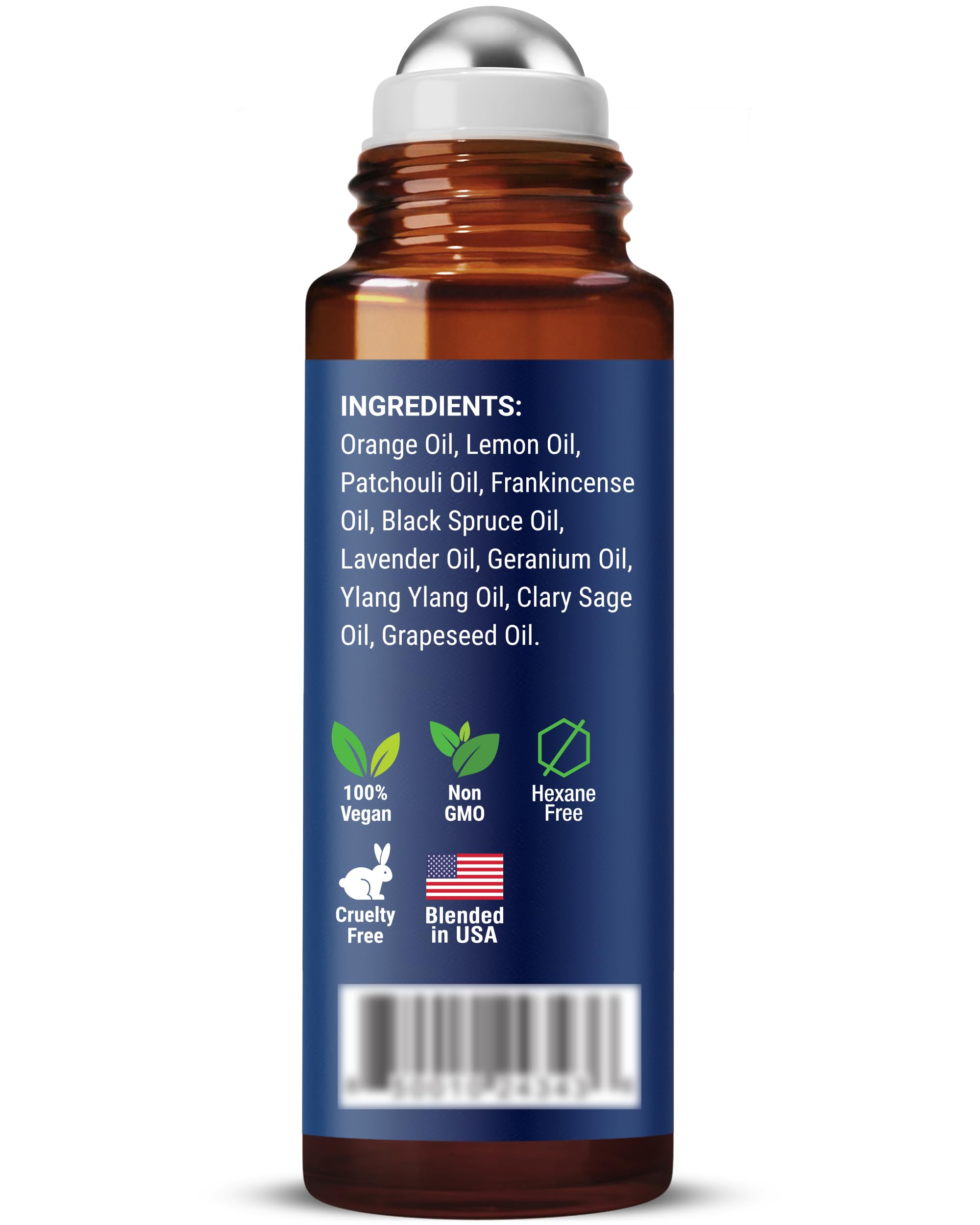 Compact 10 ml bottle ideal for desk or travel