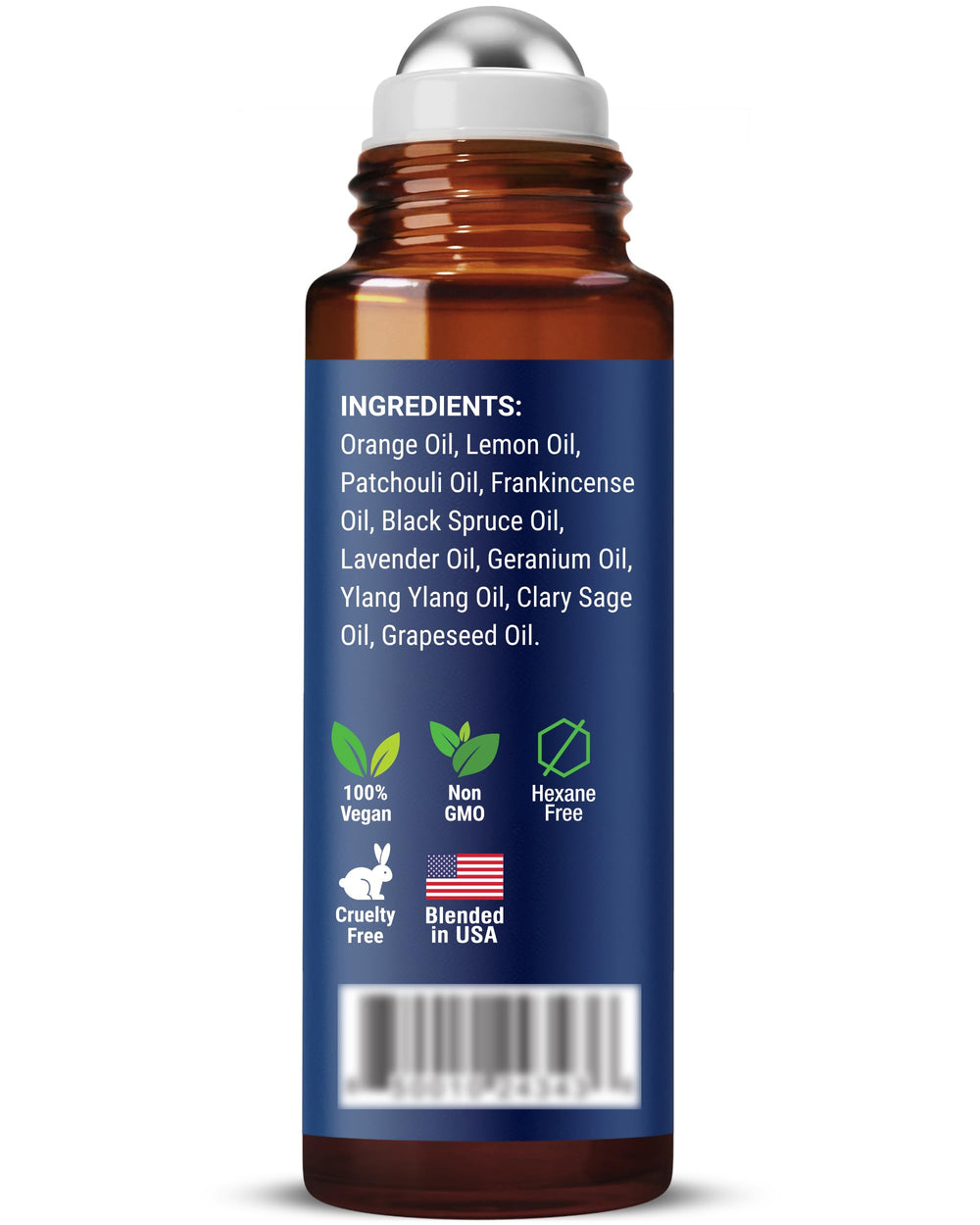 Compact 10 ml bottle ideal for desk or travel