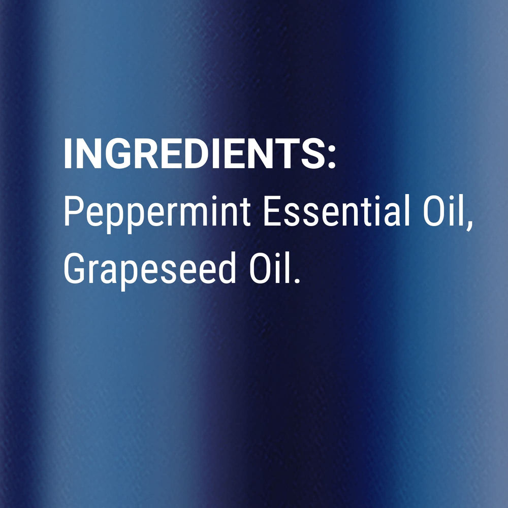 Travel-friendly Nexon Botanics peppermint roll-on with hexane-free blend