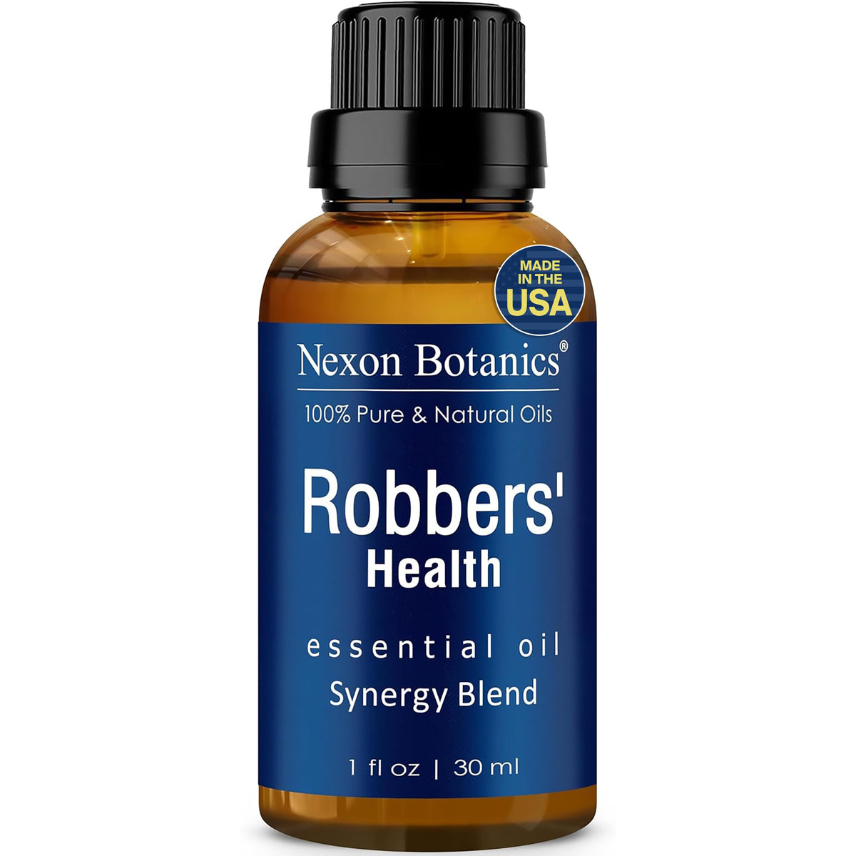 Nexon Botanics Robbers: aceite 30 ml en botella, aroma refrescante para aromaterapia