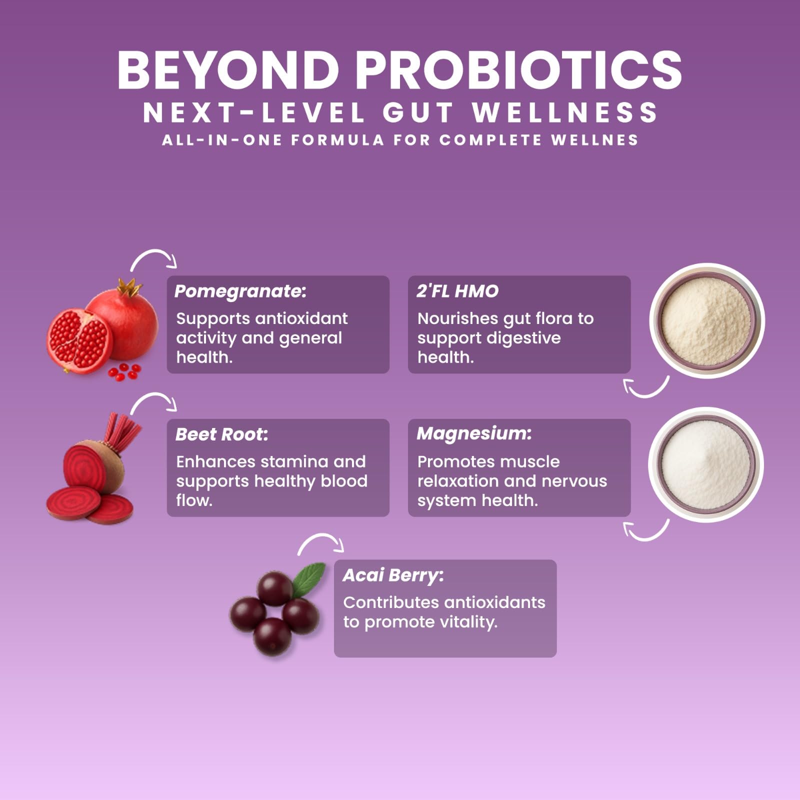 Next-Microbiome Magnesium glycinate and L-theanine capsules for calm focus.