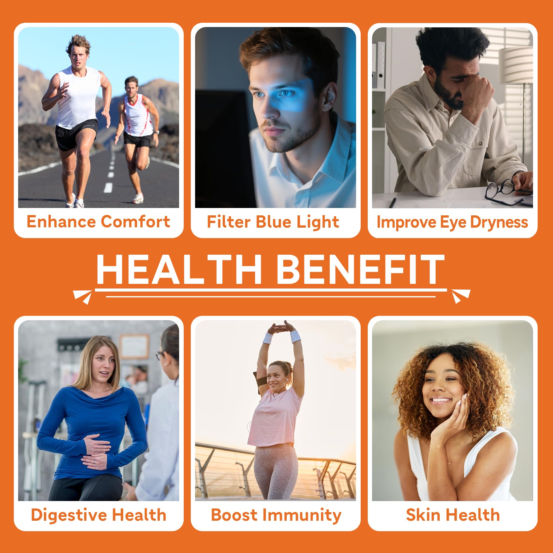 Boswellia and Astragalus ingredients board highlights immune balance support.