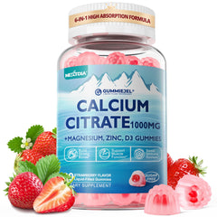 Nextdia calcium citrate 1000 mg bottle for high-absorption bone support.