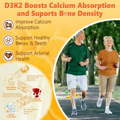 Nextdia D3K2 Gummies ingredients blend shows omega-3 from algae and organic vegetables