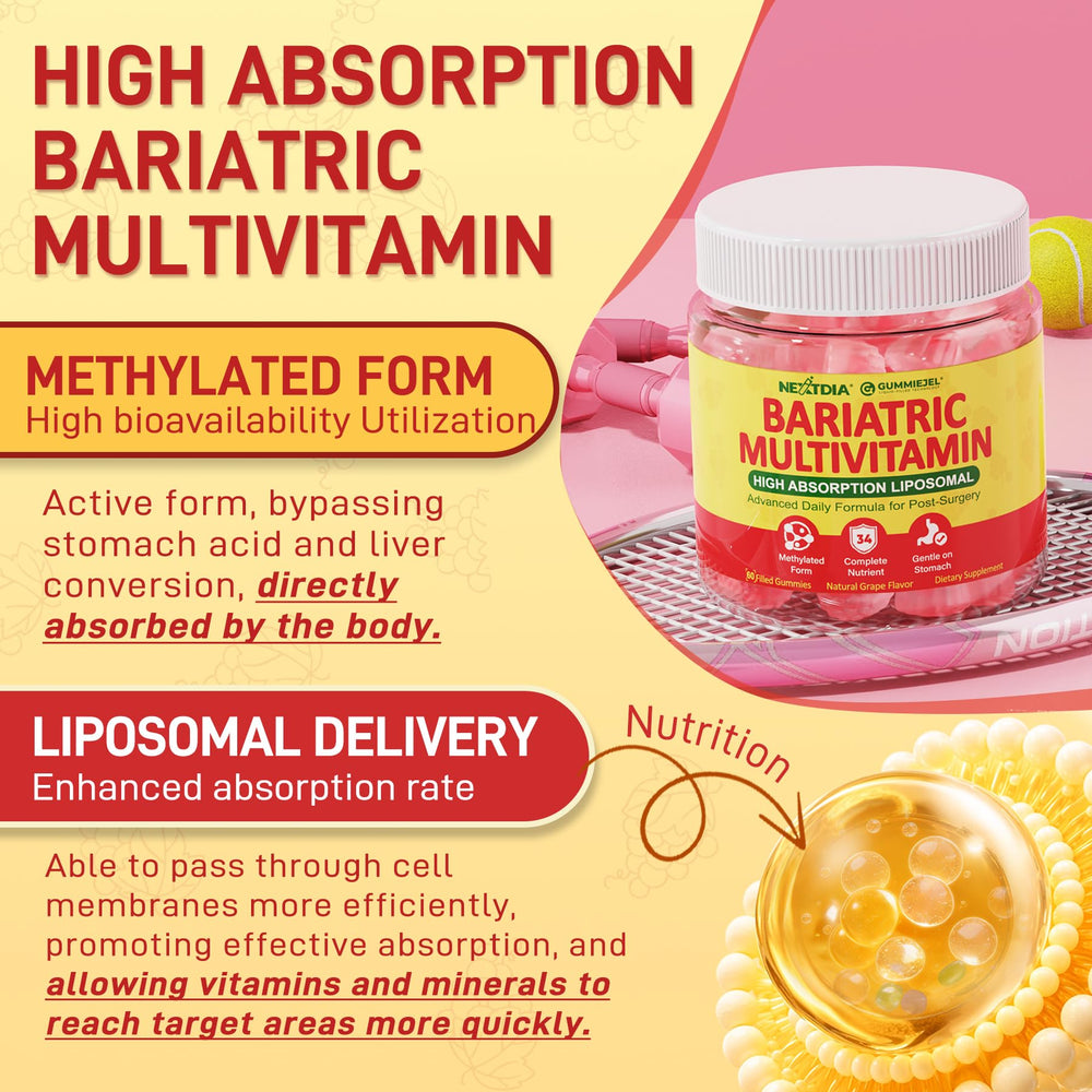 Nextdia digestive enzymes and probiotics section illustrating improved nutrient uptake
