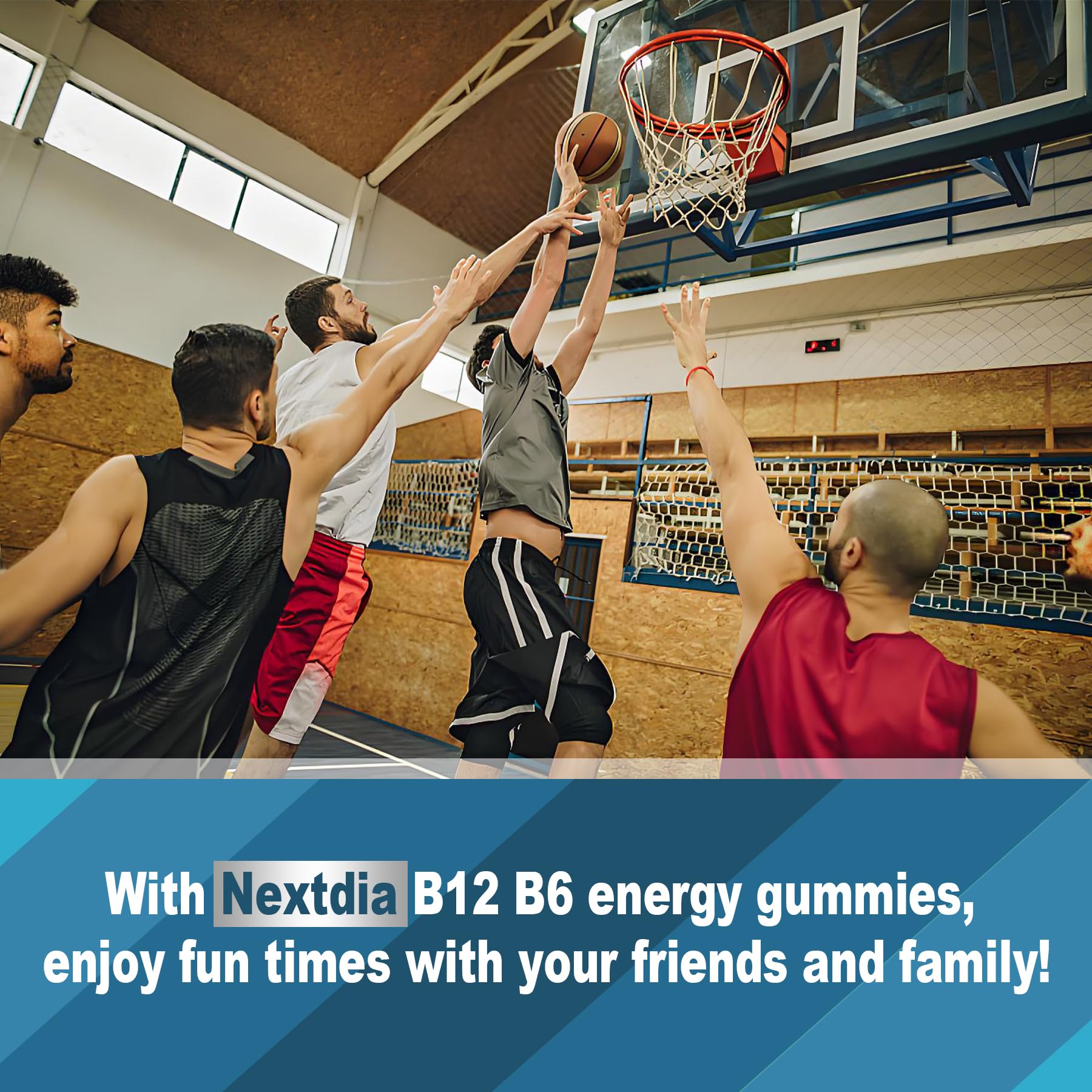 Nextdia Focus Memory & Energy Gummies in a study setting implies quick focus aid
