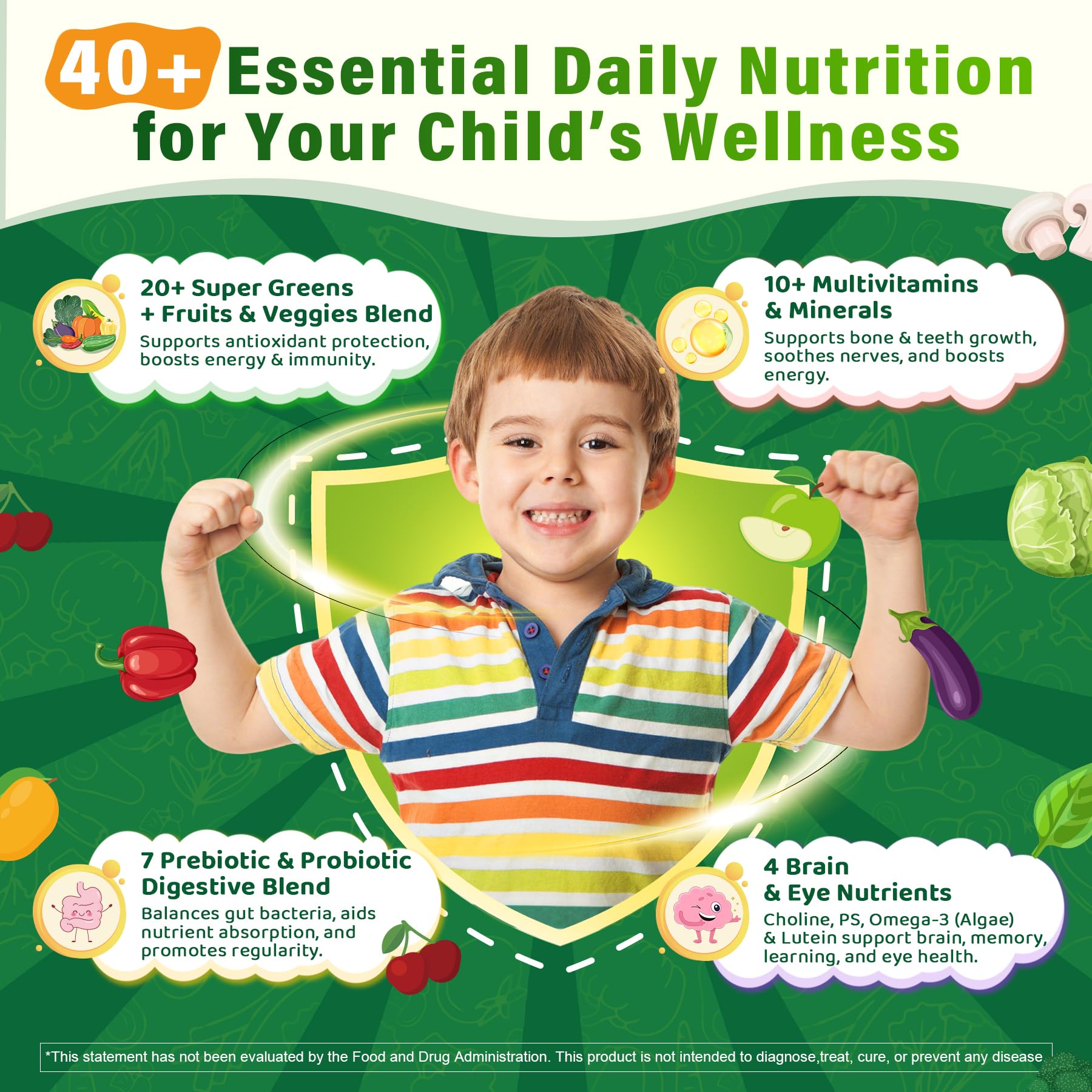 Nextdia gummies ingredients including chlorella and spirulina for daily nutrition