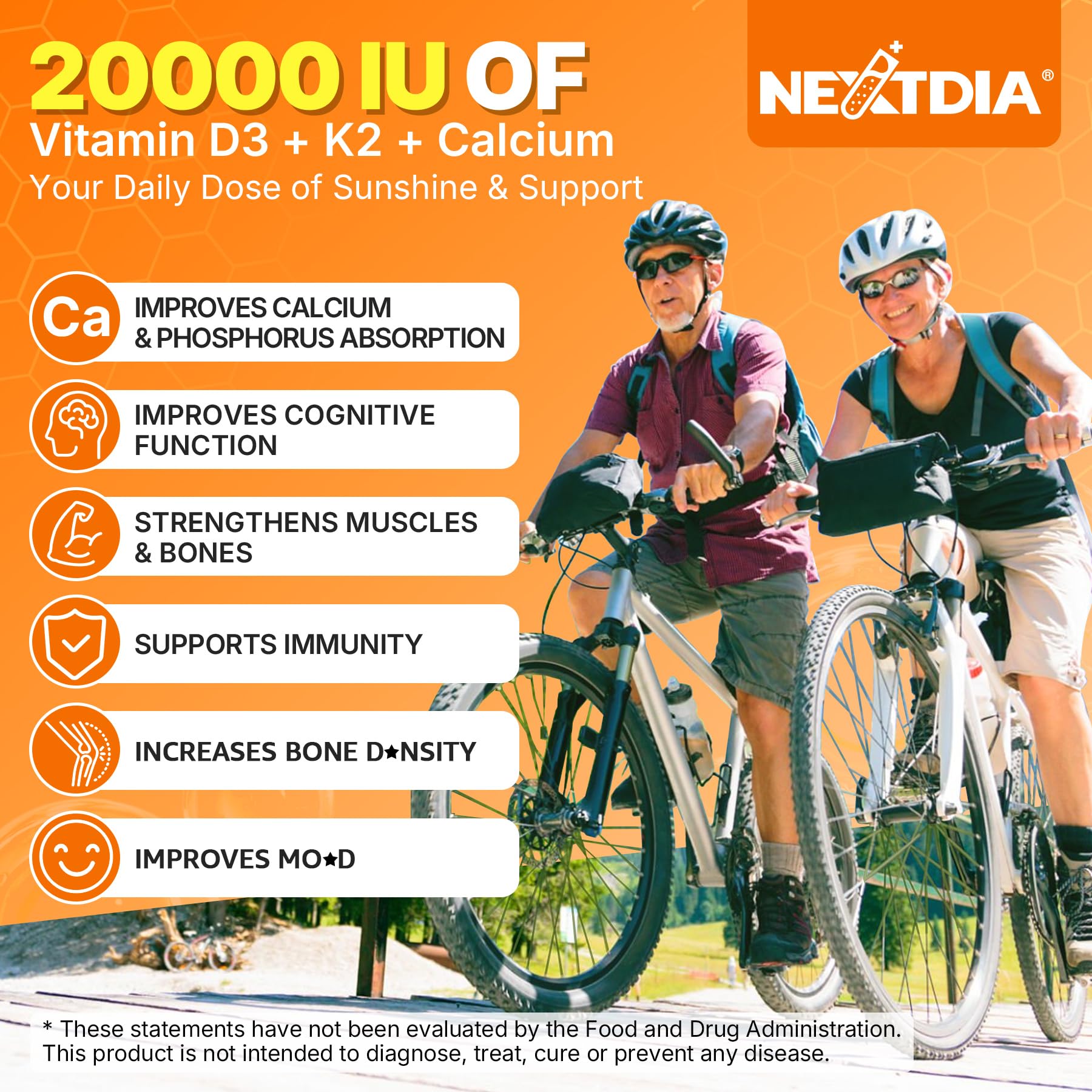 Liposome delivery graphic illustrating enhanced nutrient delivery by Nextdia formula.
