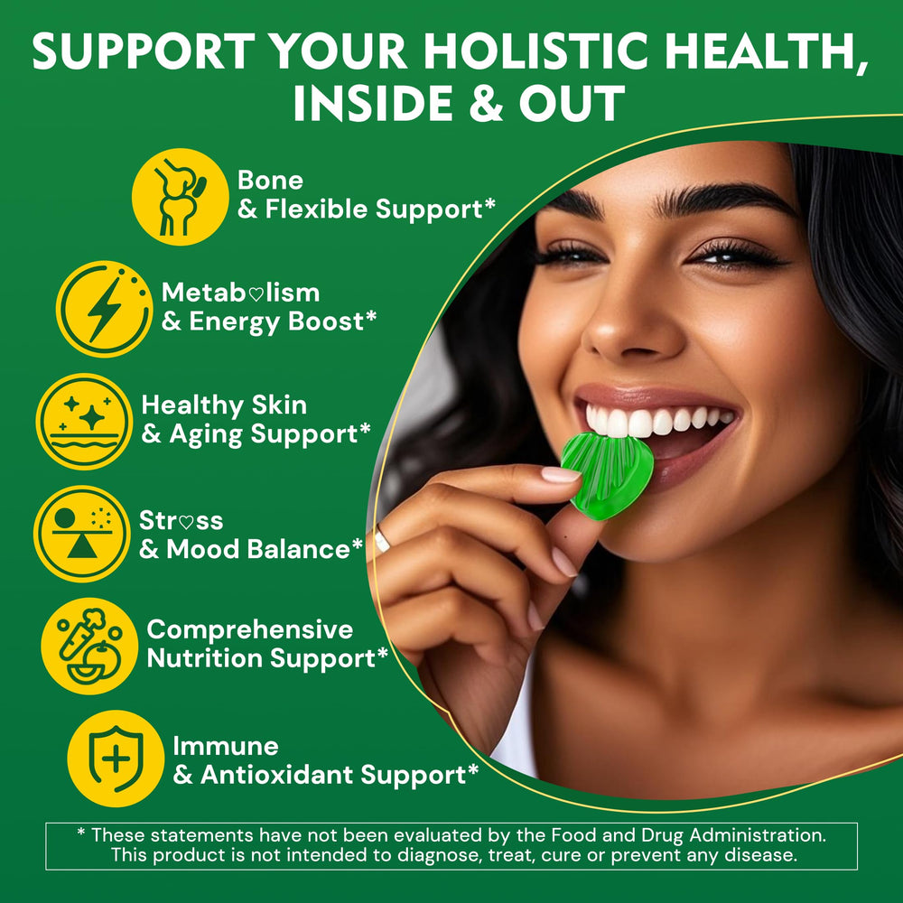 Nextdia Moringa Gummies ingredients spirulina and ashwagandha for balance.