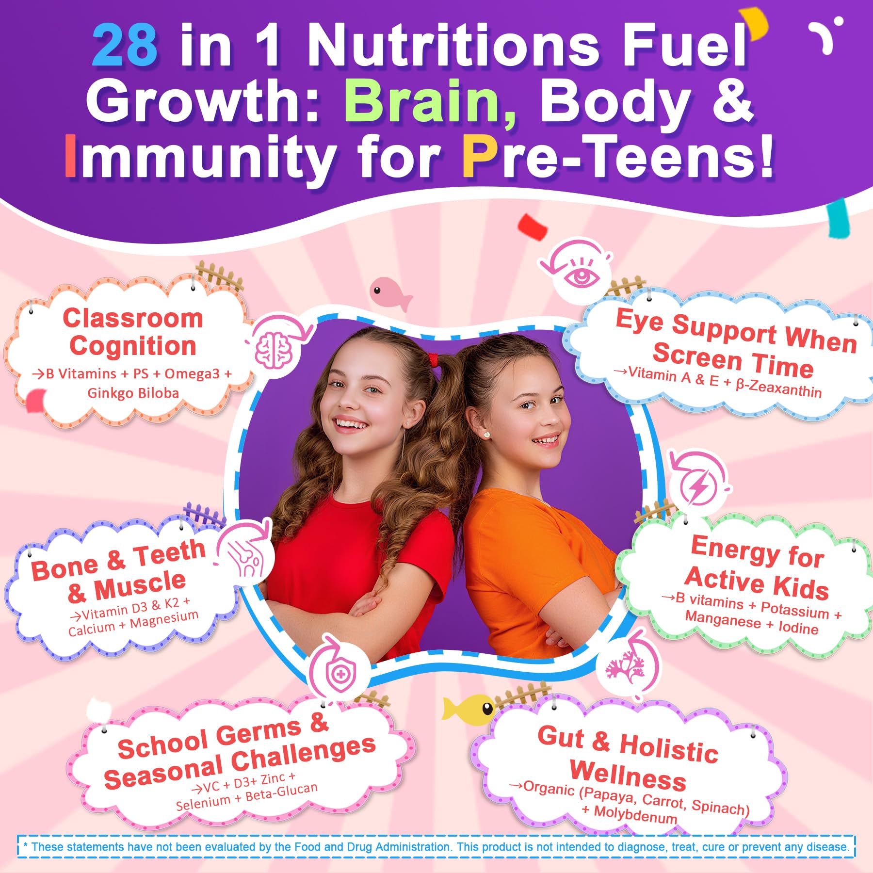 Nextdia gummies closeup shows natural strawberry filling ideal for daily micronutrient support