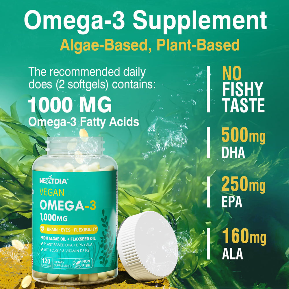 Nextdia CoQ10 ingredient label highlights potential cellular energy support