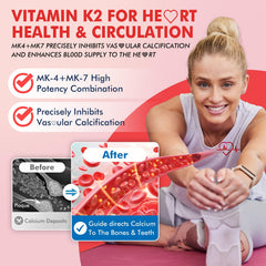 Nextdia K2 gummies label emphasizing sugar-free, non-GMO, gluten-free features.