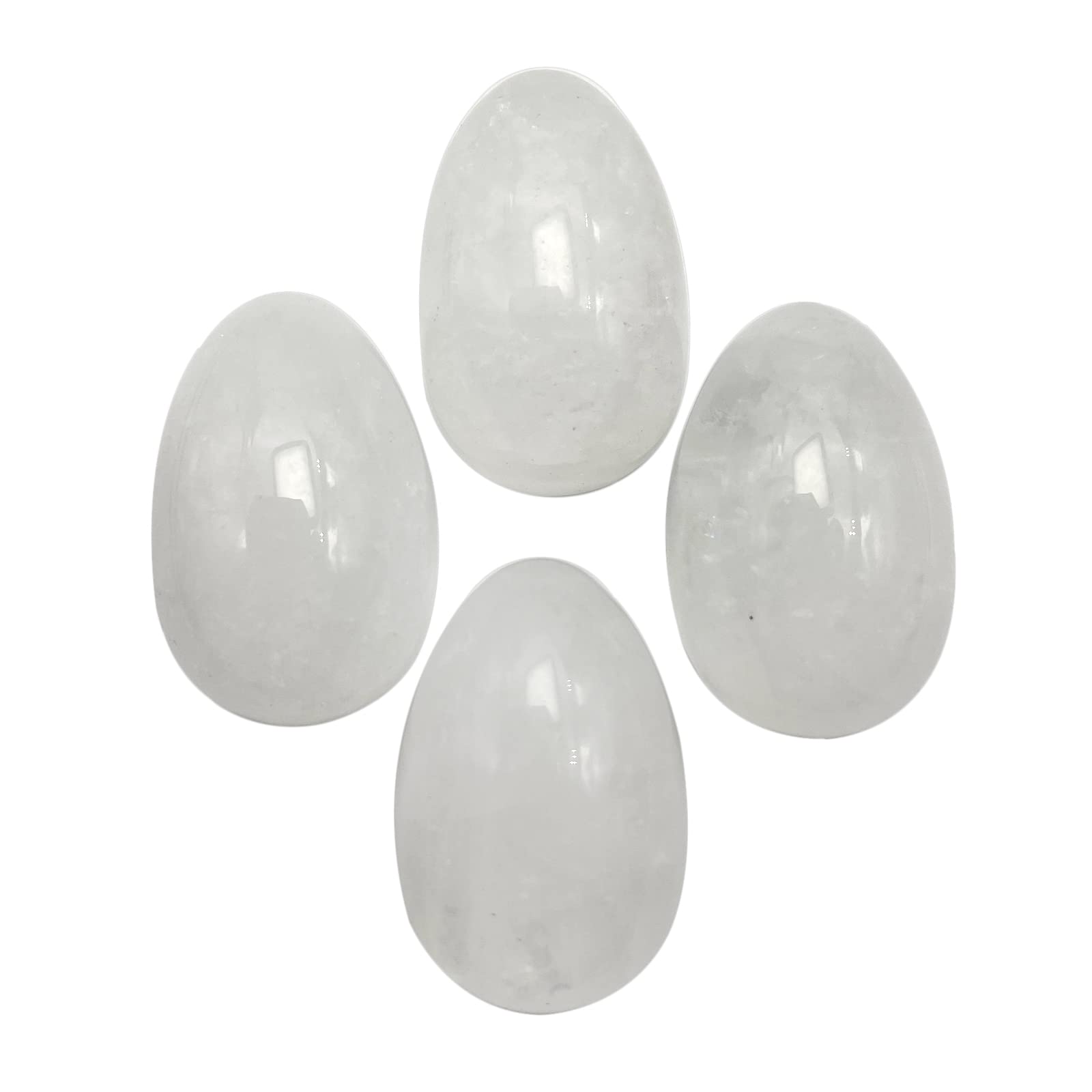 Neyisaa mini stone egg: polished palm-sized sphere for meditation and chakra balancing