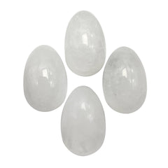 Neyisaa mini stone egg: polished palm-sized sphere for meditation and chakra balancing